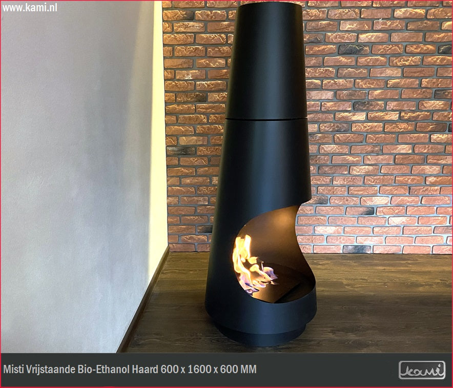 Misti Bio-Ethanol Vrijstaand Haard H160 CM