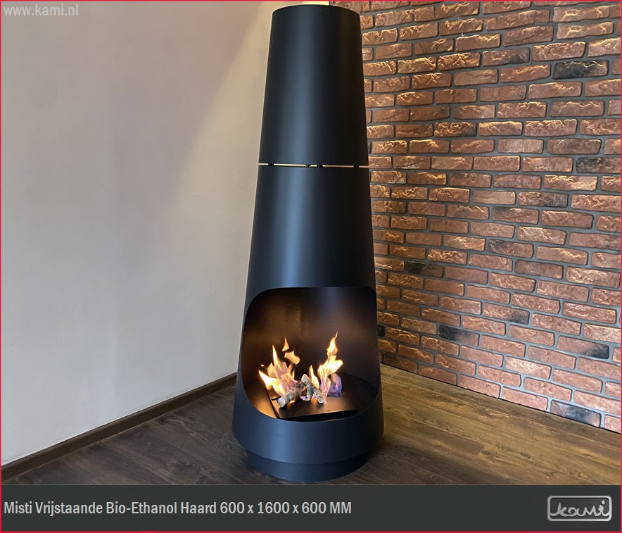 Misti Bio-Ethanol Vrijstaand Haard H160 CM