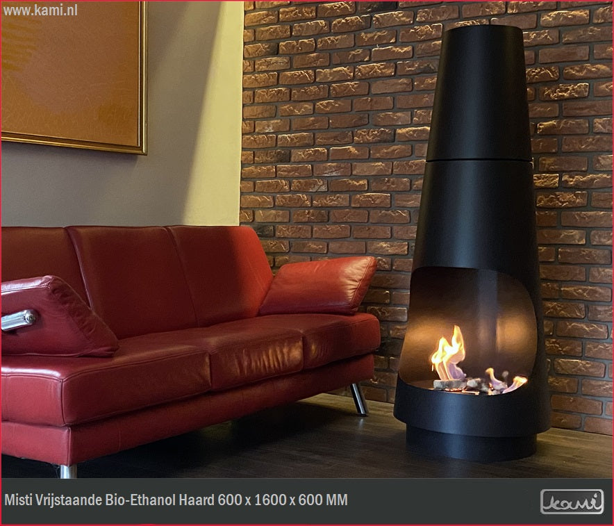 Misti Bio-Ethanol Vrijstaand Haard H160 CM