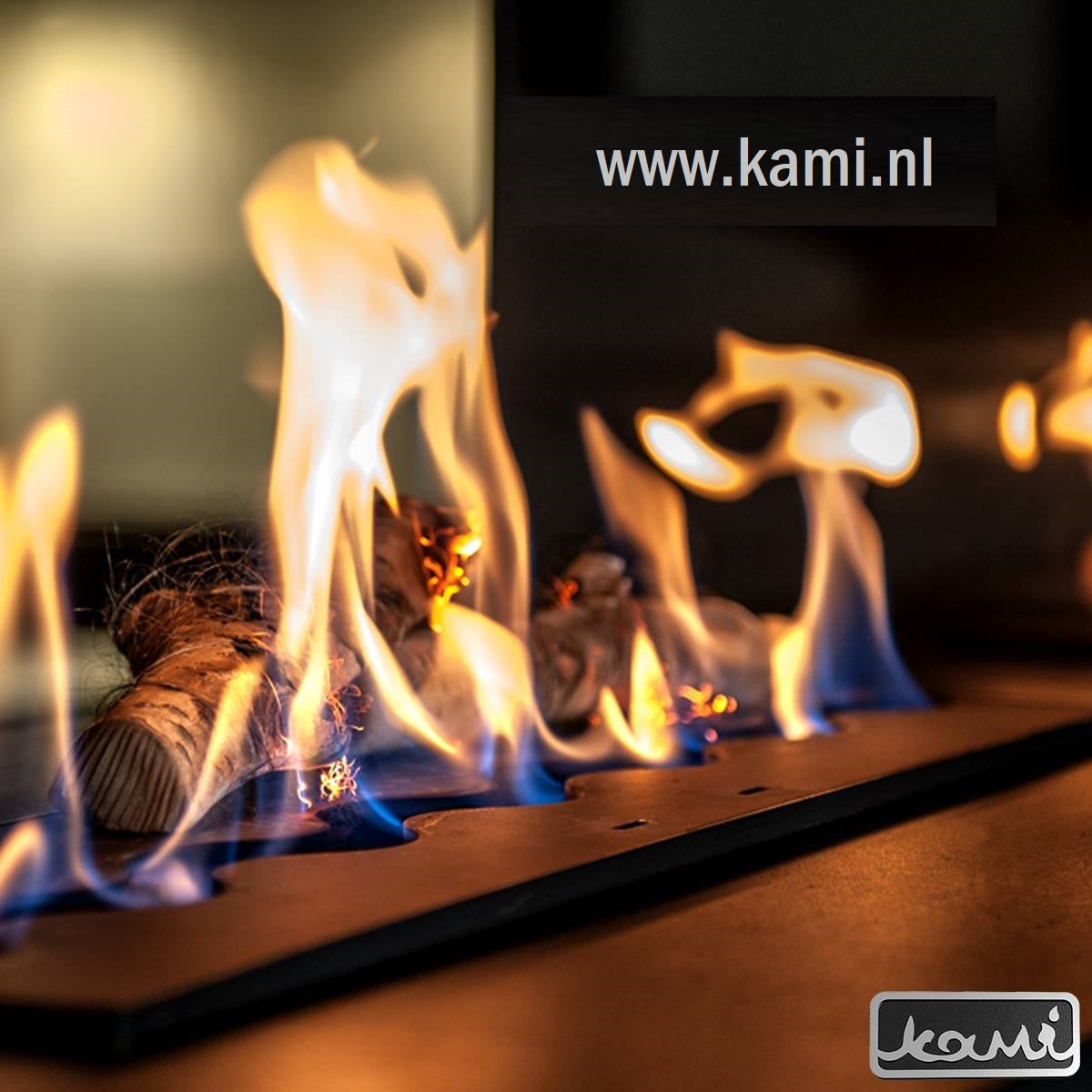 Negro U Bio-Ethanol Inbouwhaard 838 x 480 x 300 MM