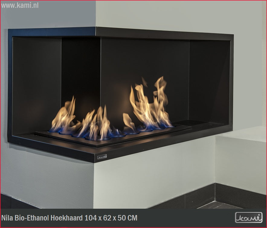 Nila Bio-Ethanol Hoekhaard 104 x 62 x 50 CM