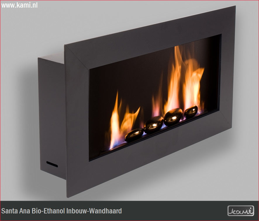 Santa Ana Bio-Ethanol Inbouw-Wandhaard 65 CM
