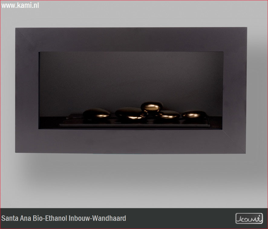 Santa Ana Bio-Ethanol Inbouw-Wandhaard 65 CM