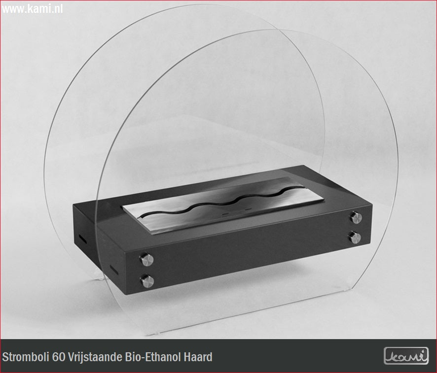 Stromboli Bio-Ethanol Vrijstaand Haard D60 CM