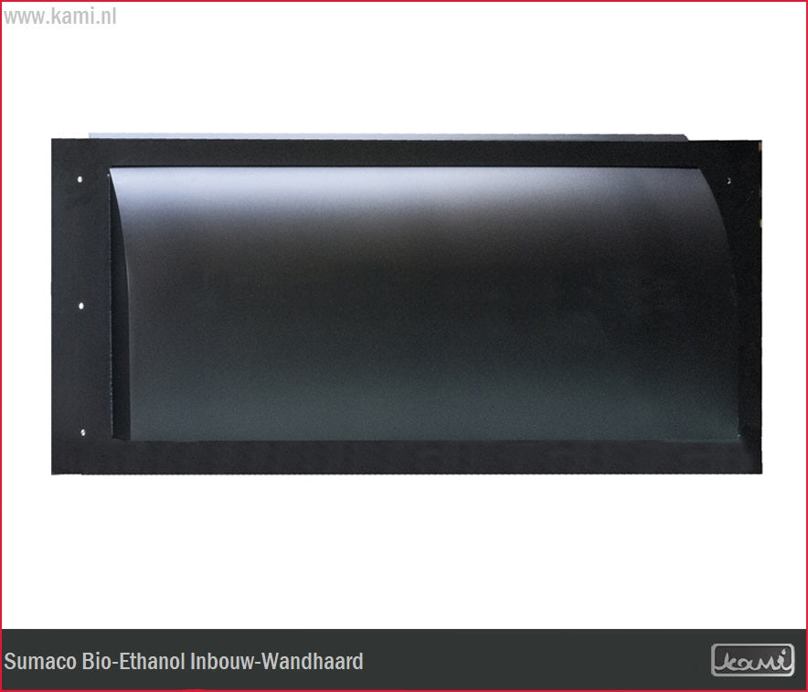 Sumaco Bio-Ethanol Inbouw-Wandhaard 136 CM
