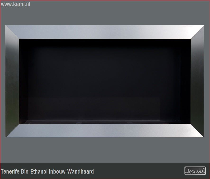 Tenerife Bio-Ethanol Inbouw-Wandhaard 134 CM