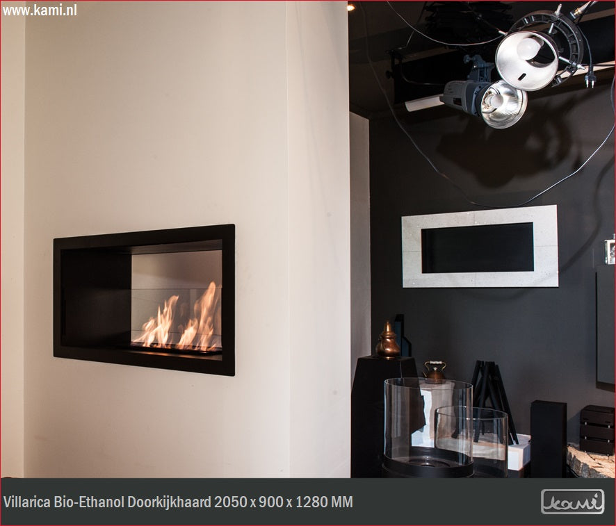Villarica Bio-Ethanol Doorkijkhaard 2050 x 900 x 1280 MM
